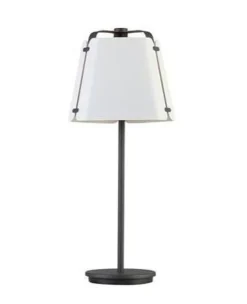 New Belid Fold bordlampe - Antrasitt/Hvit struktur Grå
