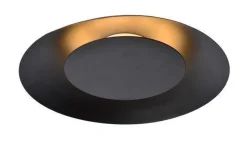 Hot Lucide Foskal taklampe 34,5 cm 12W 2700 Kelvin Svart