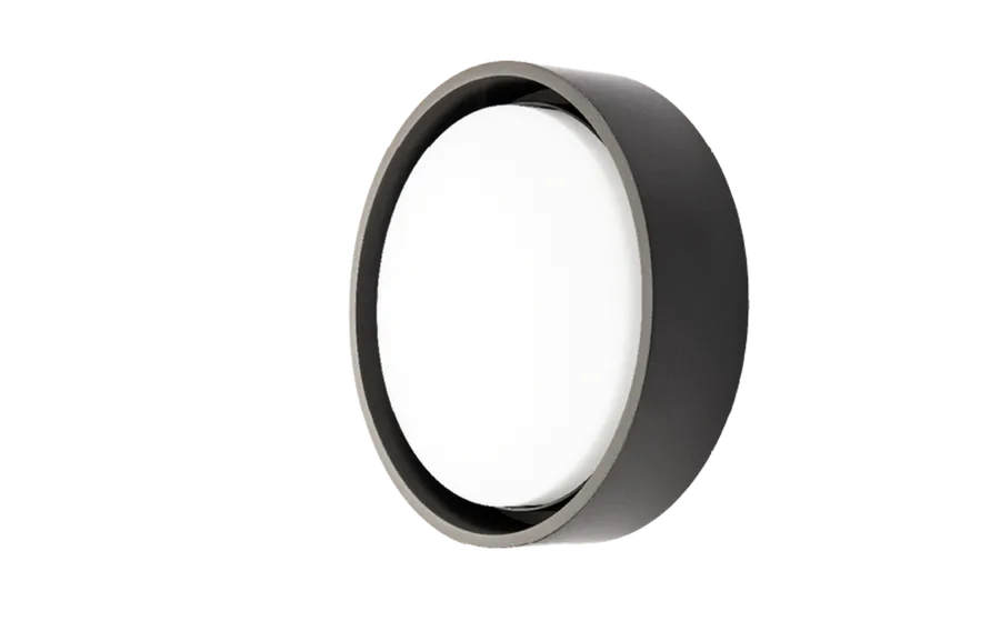 Sg Armaturen As Frame round vegg/taklampe 7W 3000 Kelvin IP66 Dimbar