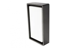 Outlet Sg Armaturen As Frame vegg/taklampe 8W LED m/sensor Grafitt