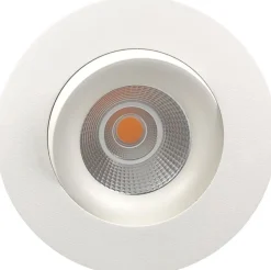Best NorDesign Georgia 360 lavtbyggende downlight 7W 3000K RA97 Dimbar IP44 - Hvit