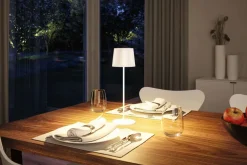 New Paulmann Gilo portabel bordlampe oppladbar 2,8W 2700 Kelvin IP44