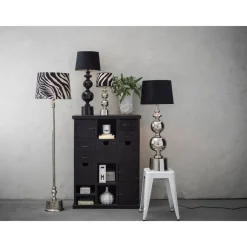 Hot Pr home of Scandinavia Ab Grace lampefot, Sort Svart