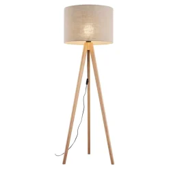 Outlet TK Lighting Grand gulvlampe - Furu