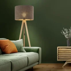Outlet TK Lighting Grand gulvlampe - Furu