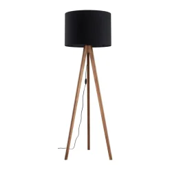 Outlet TK Lighting Grand gulvlampe - Valnøtt