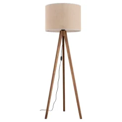 Outlet TK Lighting Grand gulvlampe - Valnøtt