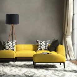 Outlet TK Lighting Grand gulvlampe - Valnøtt