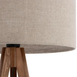 Outlet TK Lighting Grand gulvlampe - Valnøtt