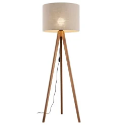 Outlet TK Lighting Grand gulvlampe - Valnøtt