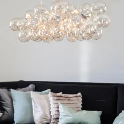 Sale By Rydens Gross bar taklampe Amber