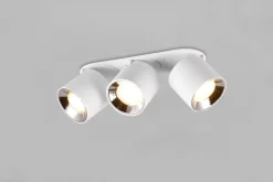 New Trio Lighting Guayana takspot 3-lys GU10 - Kan felles inn i tak Svart