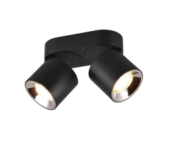 Discount Trio Lighting Guayana takspot 2-lys GU10 - Kan felles inn i tak