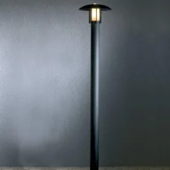 Discount Konstsmide Heimdal stolpe 200cm Svart