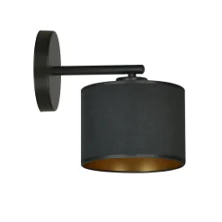 Emibig Hilde vegglampe - Sort/Gullfarget Sort / Gull