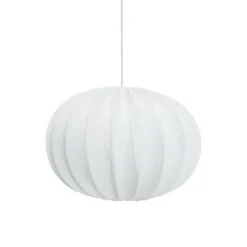 Online Pr home of Scandinavia Ab Hilma lampeskjerm 40 cm - Jersey Offwhite Hvit