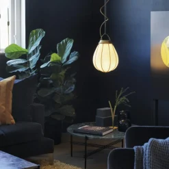 Discount Örsjö Hobo takpendel 28 cm - Rå messing/Hvit Messing / Hvit