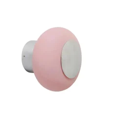 Clearance EBB & FLOW Horizon taklampe/vegglampe medium Krom / kornet latte