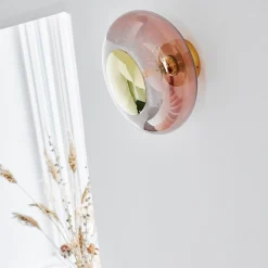 Outlet EBB & FLOW Horizon taklampe/vegglampe M - Korall