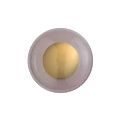 Sale EBB & FLOW Horizon taklampe/vegglampe S -Obsidian/Gull Gull / Rosa