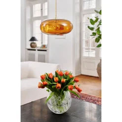 Clearance EBB & FLOW Horizon takpendel 36 cm Toast/gull Gull / Amber
