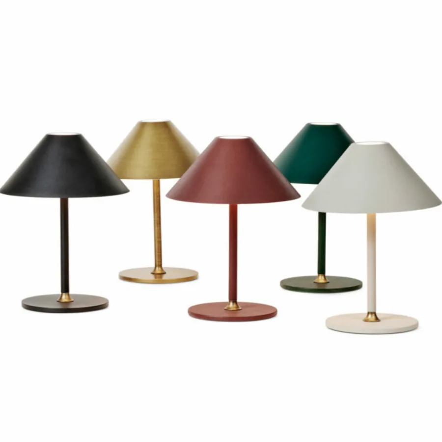 New Halo Designs Hygge bordlampe 15 oppladbar - Grønn
