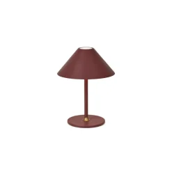 Discount Halo Designs Hygge bordlampe 19 oppladbar - Rødbrun