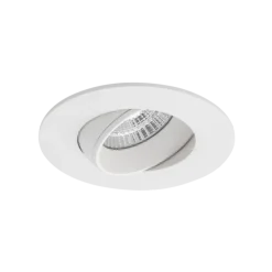 Discount Norlux Icarus lavtbyggende downlight Isosafe 7W RA95 2700K 68-83 mm dimbar - Hvit