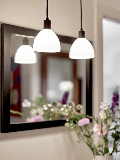 Clearance Nielsen Light Ida takpendel 12 cm 2-pak - Hvit/Svart Hvit / Svart