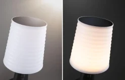 Best Paulmann Ilanga portabel bordlampe oppladbar 2,1W 2700 Kelvin IP44 - Solcelle Hvit