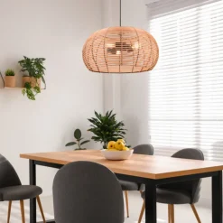 New Trio Lighting Inga takpendel 50 - Natur