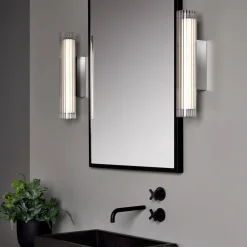 Clearance Astro Lighting Io 420 vegglampe IP44 - Krom