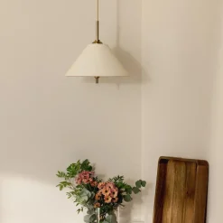 Outlet Globen Lighting Iris 25 takpendel Krem