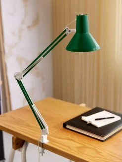 Sale Nielsen Light Jensen bordlampe m/bordklemme og veggfeste - Grønn