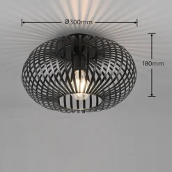 New Trio Lighting Johann taklampe 30 - Svart