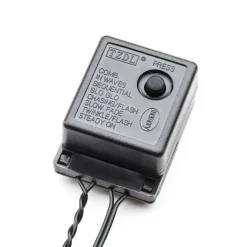 New Konstsmide Juletrelys Cluster 1536 multifunksjon Led IP44 - Flerfarget Svart