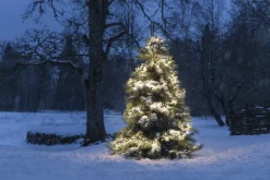 Best Konstsmide Juletrelys 8,5m - Cluster 1152 multifunksjon Led IP44 - Amber