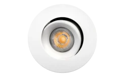 Clearance Sg Armaturen As Junistar Bio 8 pack 5W LED 2700K RA90 Isosafe IP44 Hvit