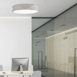 Best TK Lighting Kantoor taklampe 78 cm Natur