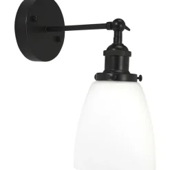 Sale Pr home of Scandinavia Ab Kappa vegglampe - Svart/Opal Svart / Opal