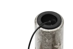 New New Works Kizu Portable bordlampe - marmor Grå