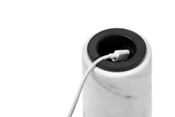 Outlet New Works Kizu Portable bordlampe - marmor Hvit