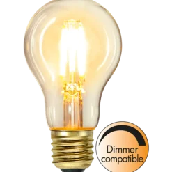 Outlet Star Trading Glob LED Filament 2100K 60mm - 4W - dimbar Klar