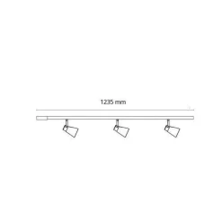 Online Sg Armaturen As Komplett Zip Zoom 3x6W m/endetilkobling - matt Hvit