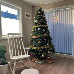 Best Trend Collection Kunstig juletre 180 cm 40% PE og 60% PVC 300 LED varmhvit Grønn