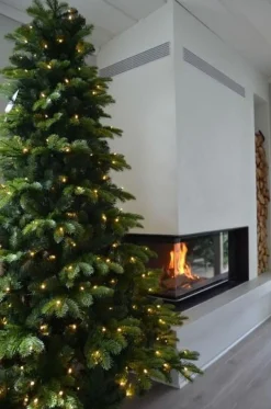 Clearance Trend Collection Kunstig juletre med lys 210cm Grønn