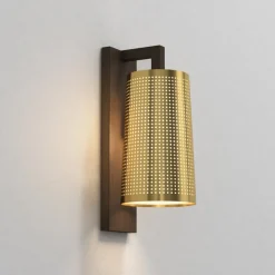 Online Astro Lighting Lago 280 vegglampe uten skjerm IP44 - farget Bronse