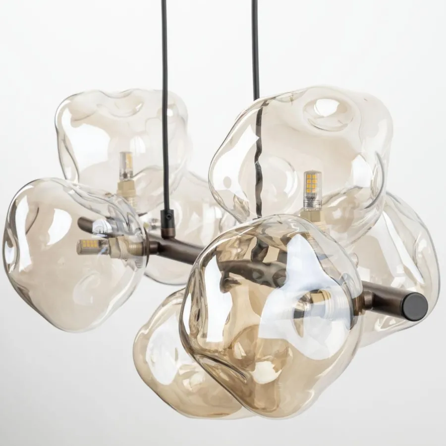 Best TK Lighting Lava takpendel 7-lys 90 cm