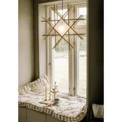 New Globen Lighting Lea adventsstjerne 70 cm - Natur