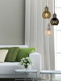 Hot Aneta Lighting Leah vinduspendel 4 meter ledning m/stikkontakt